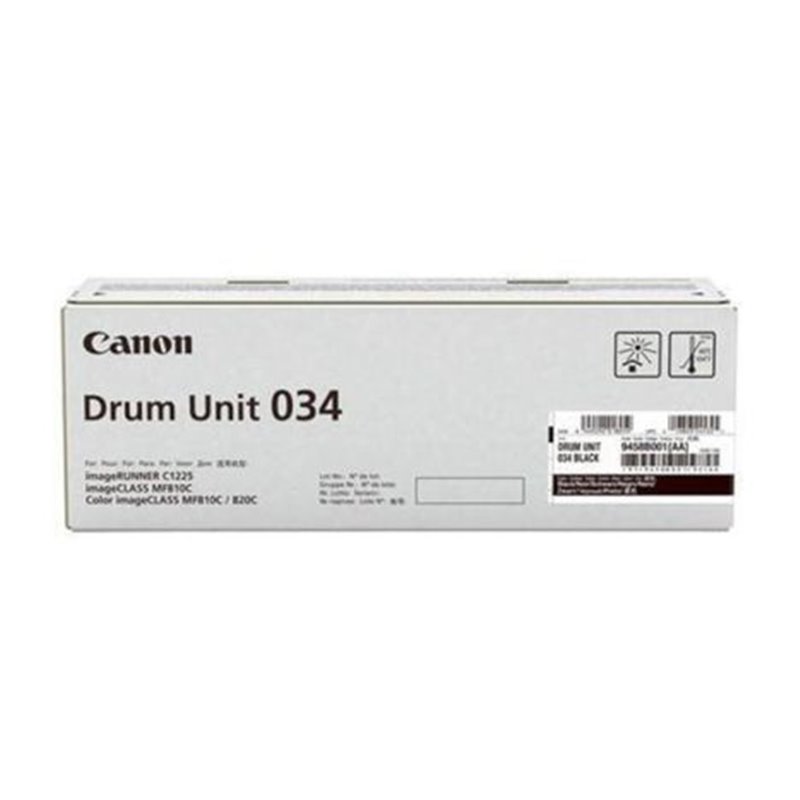 Tambor Original CANON 034 Negro - 9458B001 [PAG-32500]