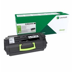 Toner Original LEXMARK 53B2000 Negro - 53B2000 [PAG-11000]