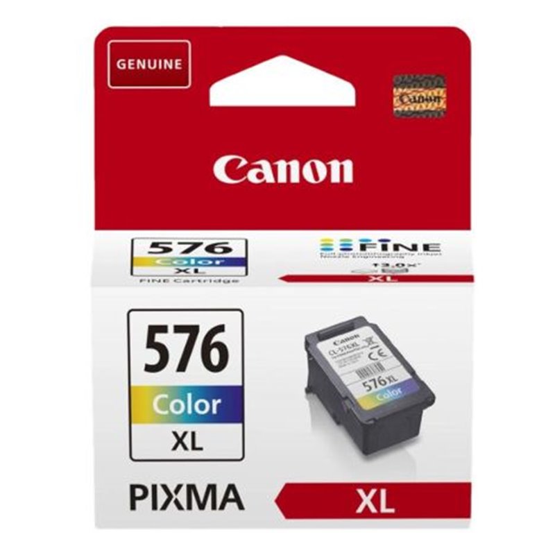 Cartucho  Original CANON CL576XL Tricolor - 5441C001 [PAG-300] [ML-12]