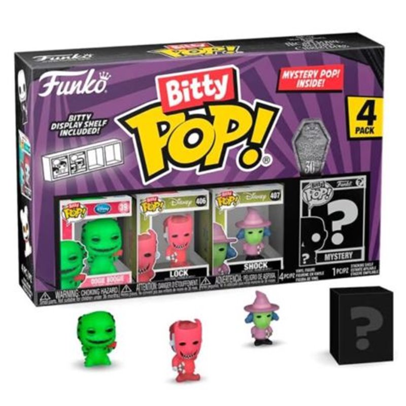 BITTY POP Oogie Boogie - 4 Figuras - 889698730198