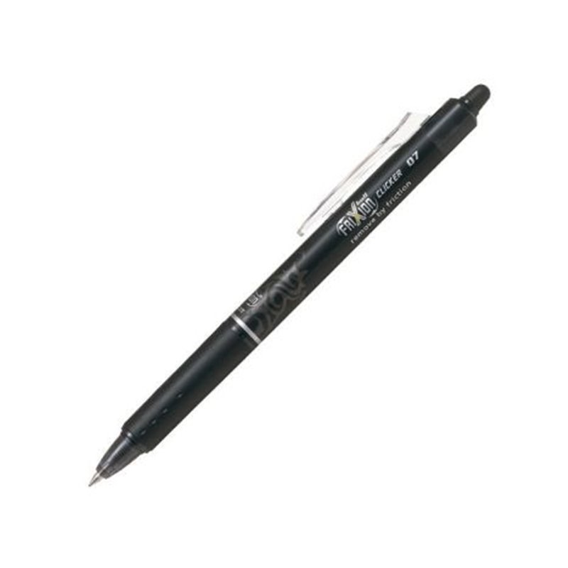 Bolígrafo Borrable PILOT BLRT-FR7-B - 0,4mm · Negro