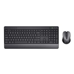 Pack Inalámbrico TRUST Trezo 24531 - USB · Teclado y Ratón · Negro