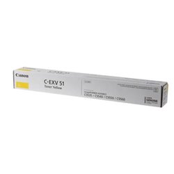 Toner Original CANON C-EXV51 Amarillo - 0484C002 [PAG-60000]