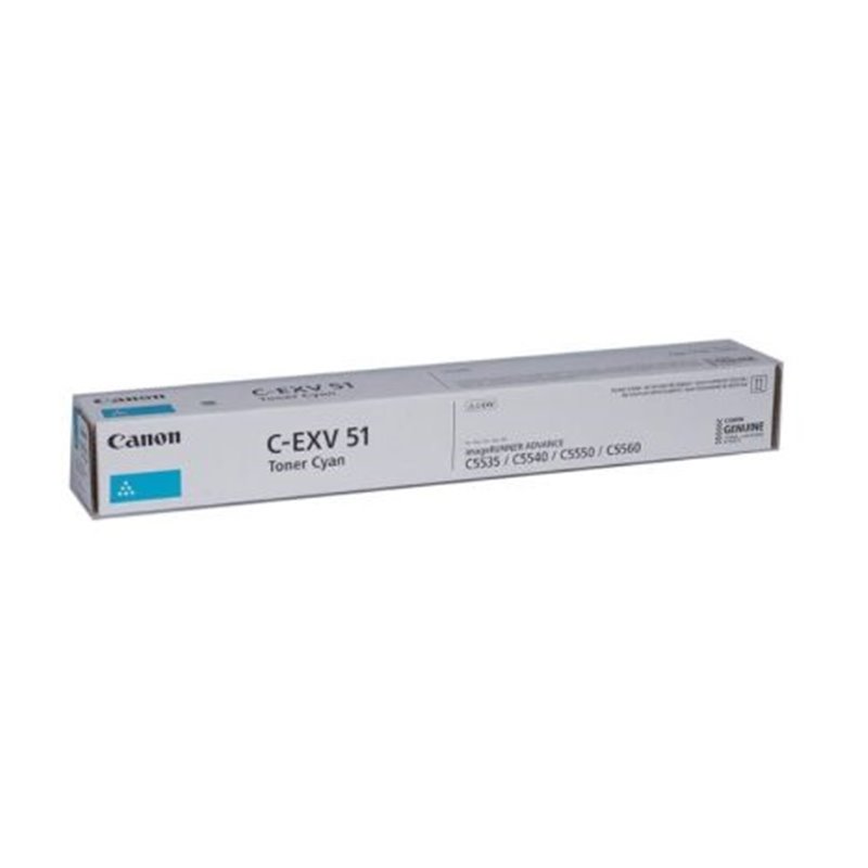 Toner Original CANON C-EXV51 Cian - 0482C002 [PAG-60000]