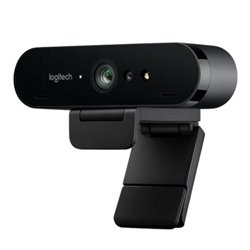 Webcam LOGITECH  Brío 960-001106 - 4096x2160 FHD · Micrófono · USB · PC