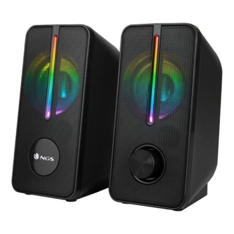 Altavoces Gaming NGS GSX-150 - Jack 3.5mm · 12W · PC/macOs · Negro