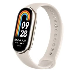 Smartband XIAOMI Band 8 BHR7166GL - 1.62 AMOLED · 5ATM · BT. 5.1 · Frecuencia Cardiaca · Android/iOs · Oro