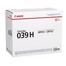 Toner Original CANON 039H Negro - 0288C001 [PAG-25000]