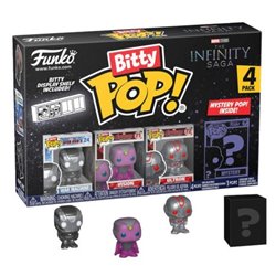 BITTY POP Iron Man - 4 Figuras - 889698715058