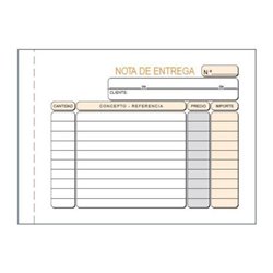 Talonario de Entregas OCTAVO T-32 - 15x10,5cm · Sin Autocopia
