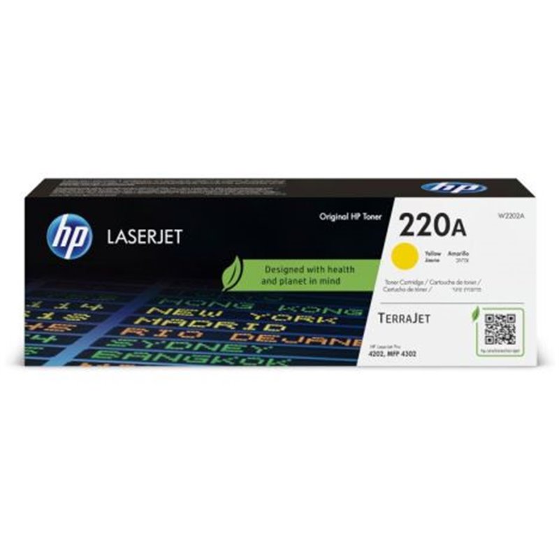 Toner Original HP 220A Amarillo - W2202A [PAG-1800]
