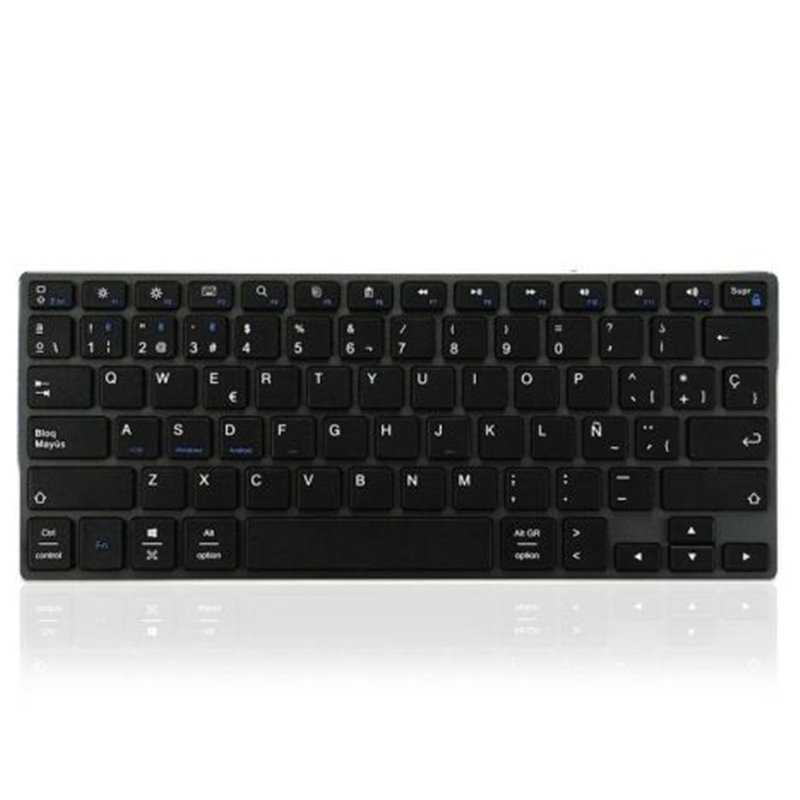 Teclado Bluetooth SUBBLIM Advance Compact SUB-KB-3ADC201 - BT 3.0 · Multidispositivo · Negro