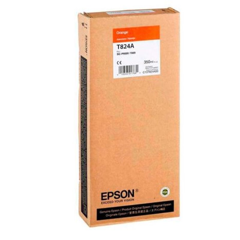 Cartucho  Original EPSON T824A Naranja - C13T824A00[ML-350]