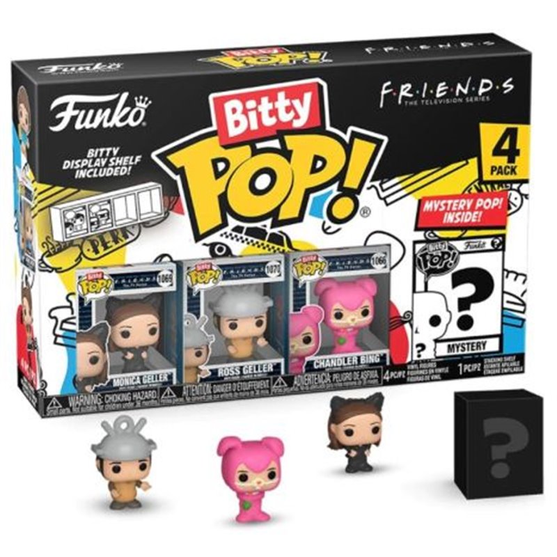 BITTY POP Monica disfrazada de Catwoman - 4 Figuras - 889698730501