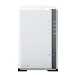 Servidor NAS SYNOLOGY DS223J - 1GB · 2 Bahias · USB · Ethernet