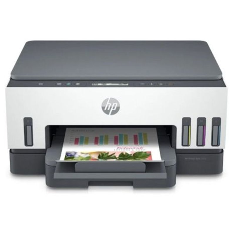 Impresora Multifunción Recargable HP Smart Tank 7005 - Dúplex · 15PPM · 1200x1200 · 1200ppp · USB/WiFi - Botella HP31/HP32
