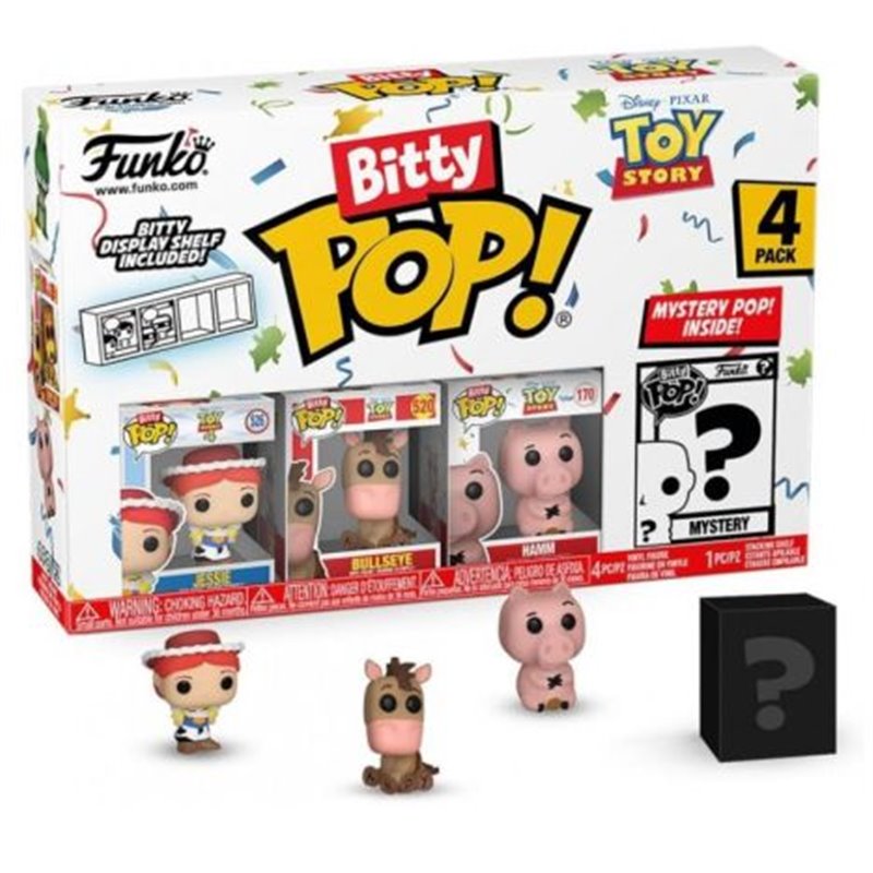 BITTY POP Jessie - 4 Figuras - 889698730419