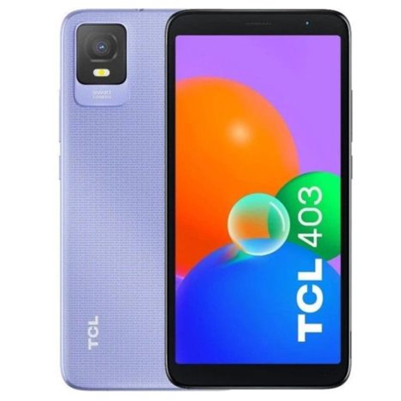 Smartphone TCL 403 - Helio A22 · 6 FW+ · 2G · 256GB · Android 12 · Malva