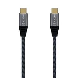 Cable USB Tipo C/M a USB Tipo C/M - 2m · Gris