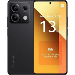 Smartphone XIAOMI Redmi Note 13 MZB0FPYEU - 5G · MediaTek 6080 · 6,67 FHD+ · 8GB · 256GB · NFC · Android · Negro