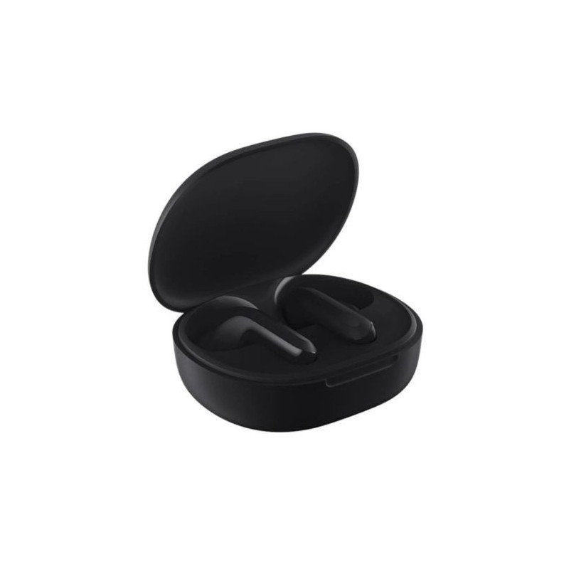 Auriculares Inalámbricos XIAOMI Redmi Buds 4 Lite BHR7118GL - BT. 5.3 · Bat. 320mAh · Micrófono · Estuche de Carga · Negro