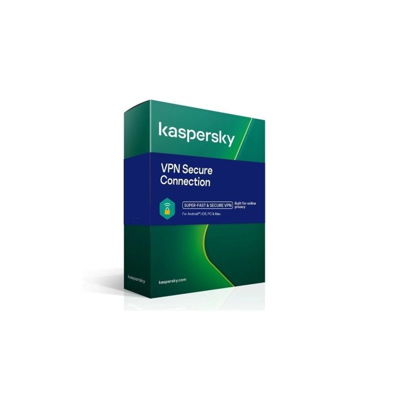 Antivirus KASPERSKY VPN Secure Connection - 3 Dispositivos · 1 Año