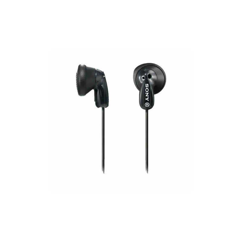 Auriculares con Cable SONY MDR-E9LP - Jack 3,5mm · Cable 1,2m · Micrófono · Negro