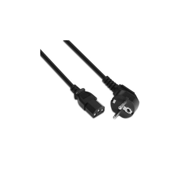 Cable de Alimentación CEE(7-7)/M a C13/H - 5m · Negro