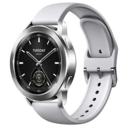 Smartwatch XIAOMI Watch S3 BHR7873GL - 1.43 · 466x466 · 5ATM · Bat. 486mAh · GPS · Plata