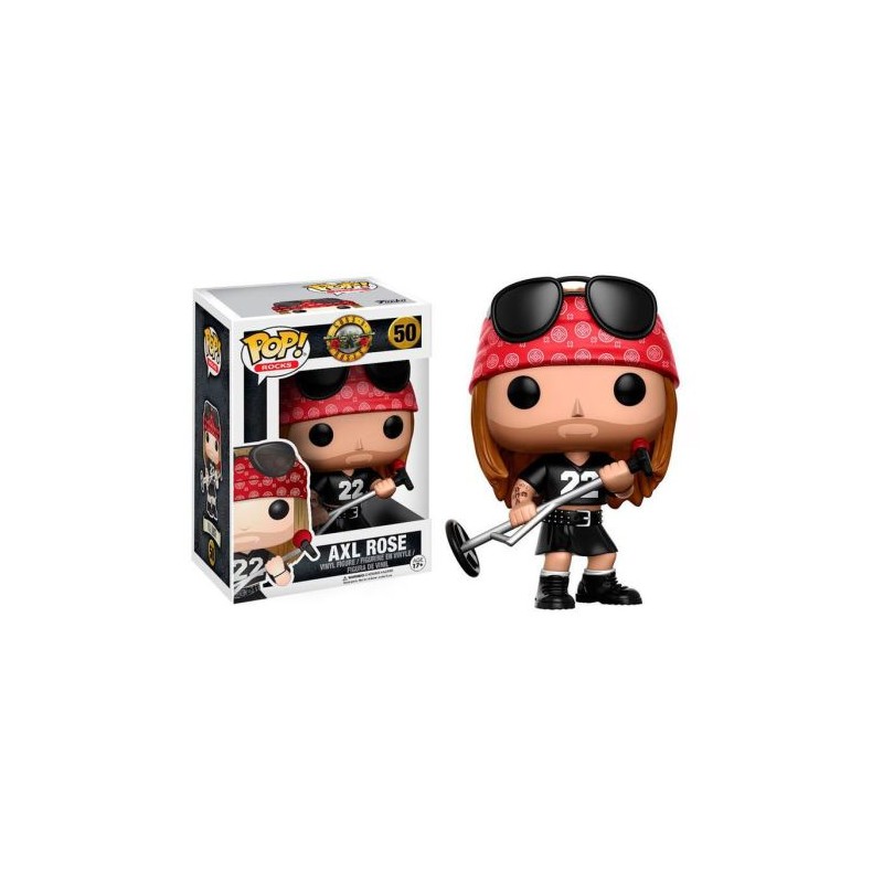 FUNKO POP Axl Rose 50 - Guns N' Roses - 889698106887
