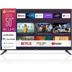 Televisor GRUNKEL LED-5022GOO - 50 · UHD 4K · Smart TV · HDMI · USB · WiFi · Negro