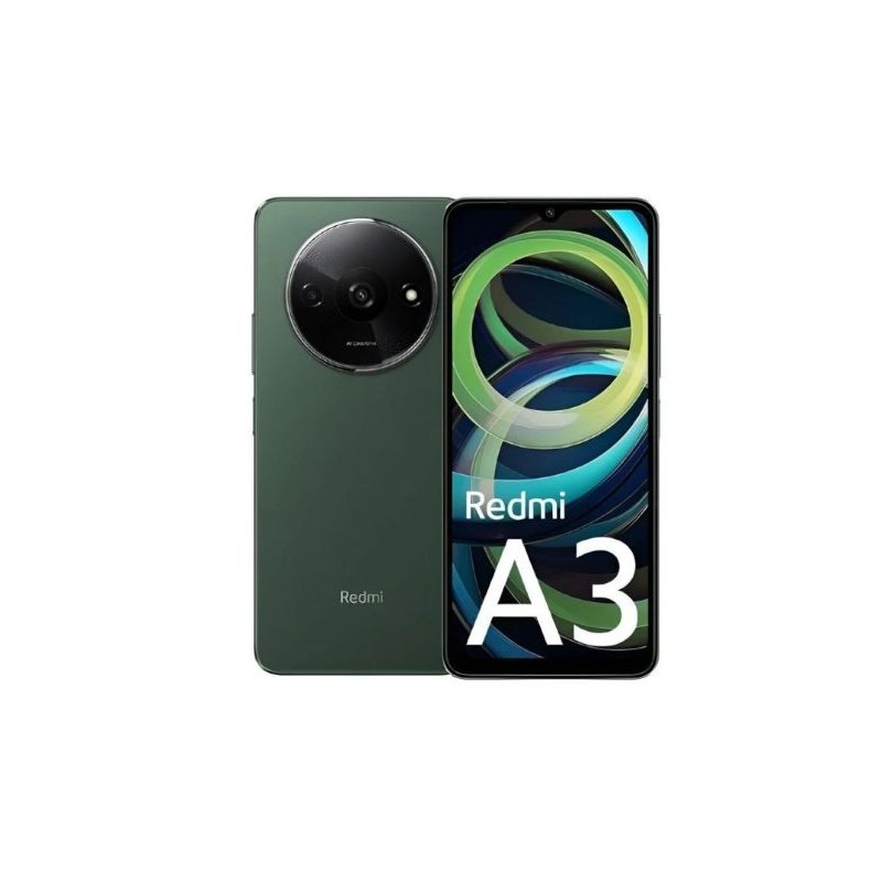 Smartphone XIAOMI Redmi A3 MZB0GLCEU - Helio G36 · 6.71 · 3GB · 64GB · Android · Verde Oliva