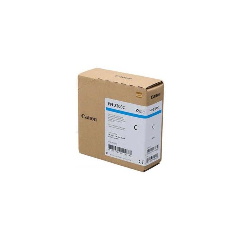 Cartucho  Original CANON PFI-2300C Cian - 5278C001 [ML-330]