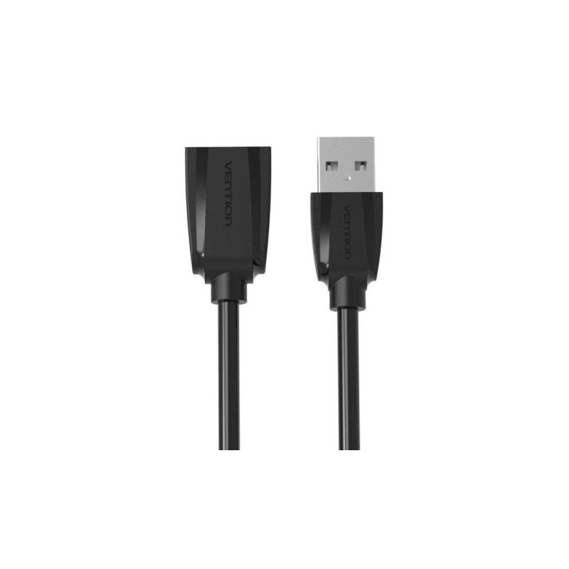 Cable USB 3.0/M a USB/H - 50cm · Negro