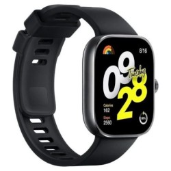 Smartwatch XIAOMI Redmi Watch 4 - 1,97 AMOLED · 5ATM · BT. 5.3 · Bat. 470mAh · GPS · Negro
