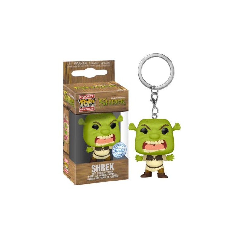 Llavero POCKET POP Shrek Enfadado Edición Especial - 889698819589