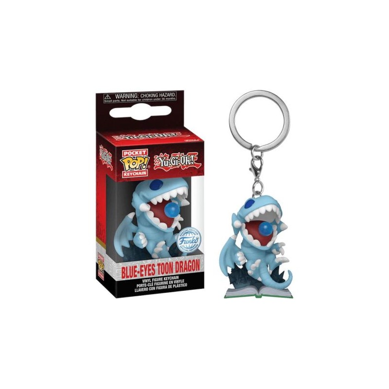 Llavero POCKET POP Dragón de Ojos Azules Yu-Gi-Oh Edición Especial - 889698747141