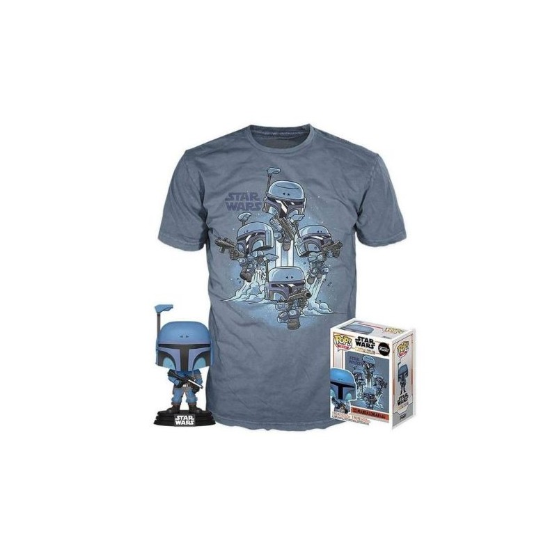 FUNKO POP + Camiseta L The Mandalorian - 889698471053