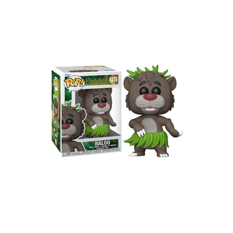 FUNKO POP Baloo 1474 - El Libro de la Selva - 889698807876