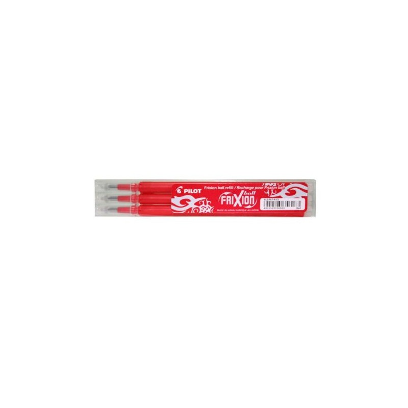 Recambio Bolígrafo PILOT Frixion BLS-FR7-R-S3 - 0,7mm · 3 Unidades · Rojo