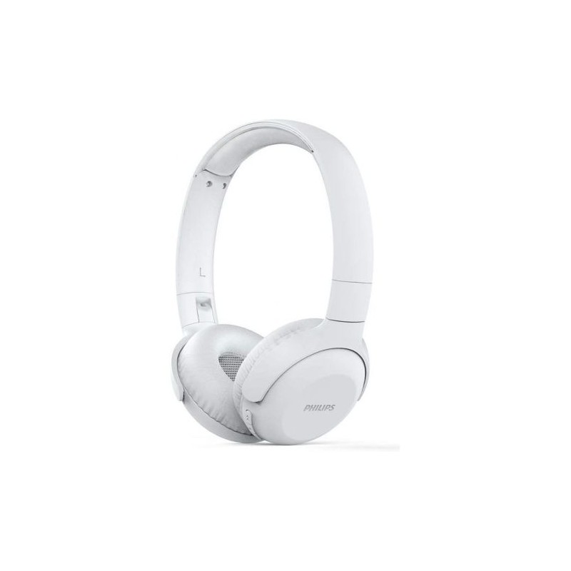 Auriculares Diadema Inalámbricos PHILIPS TAUH202 - USB  · BT 4.2 · Micrófono · Blanco