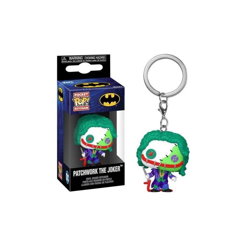 Llavero POCKET POP Joker Cosido DC Comics - 889698809085