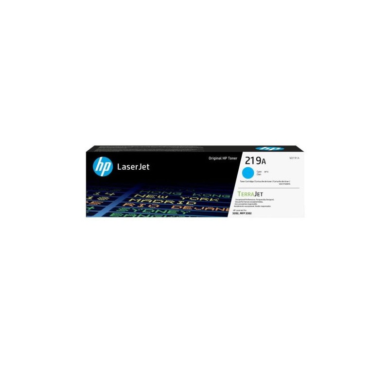 Toner Original HP 219A Cian - W2191A [PAG-1200]