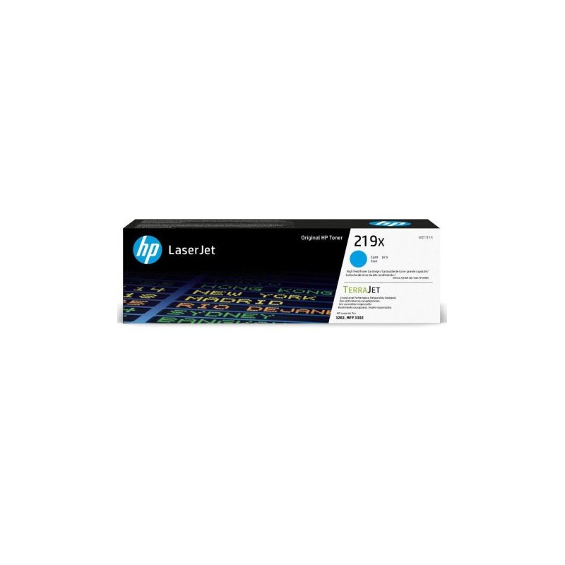 Toner Original HP 219X Cian - W2191X [PAG-2500]