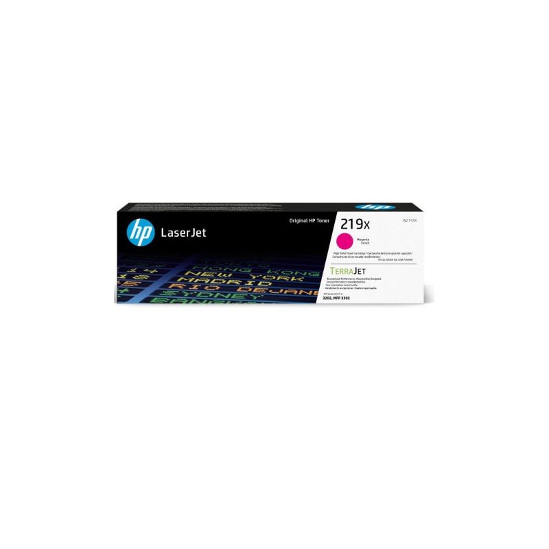 Toner Original HP 219X Magenta - W2193X [PAG-2500]