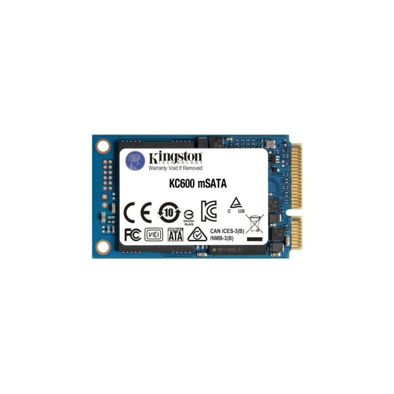 Disco Sólido SSD KINGSTON KC600 SKC600MS/256G - 256GB · SATA 3.0