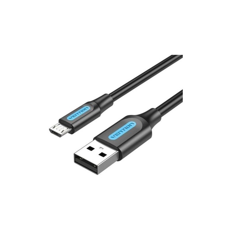 Cable USB 2.0/M a MicroUSB/M - 1.5m · Negro