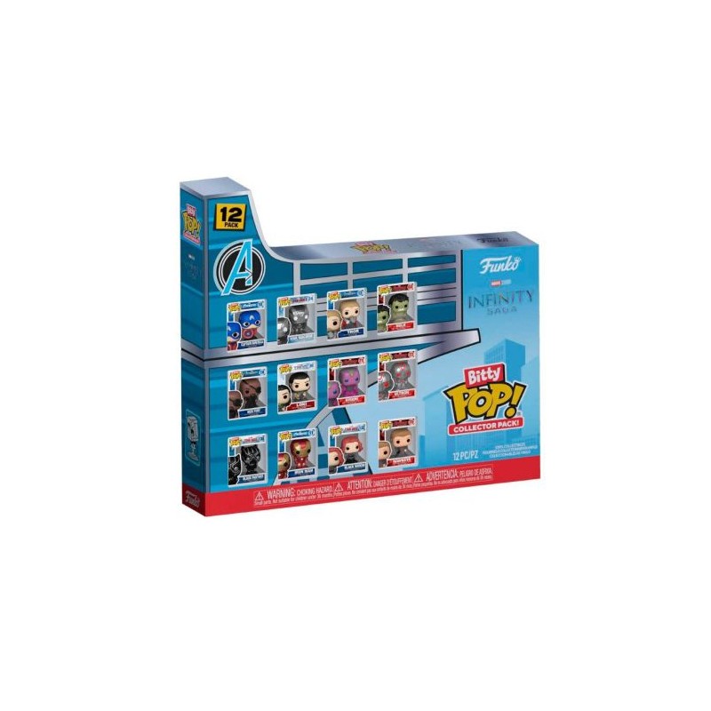 BITTY POP Marvel - 12 Figuras - 889698859240
