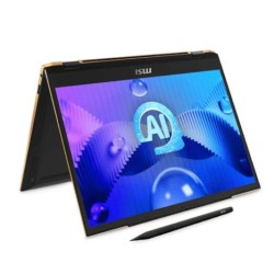 Portátil Convertible MSI Summit E13AI-023ES - Ultra i7 · 13.3 FHD+ · 32GB · 1TB SSD · Win11 Pro · Negro