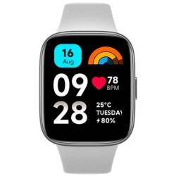 Smartwatch XIAOMI Redmi Watch 3 Active - 1,83 AMOLED · 5ATM · BT. 5.3 · Bat. 289mAh · GPS · Gris